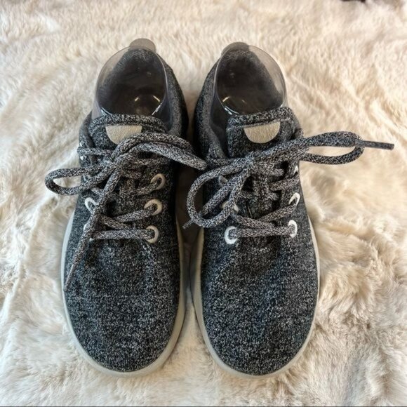 Allbirds Women’s Gray Wool Runners Sneaker Running Shoe Sz 7 - Picture 3 of 10